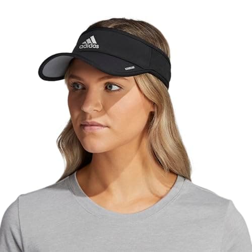 adidas Women's Superlite Visor, Sun Visor Hat for Women, Sport Performance, Outdoor Activities
