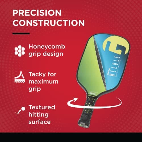 GAMMA Made in The USA Pickleball Paddles, NeuCore & Sensa Polycore Technology, Textured Graphite, Honeycomb Grip, USAPA Approved, Realiable, Additonal Power & Control