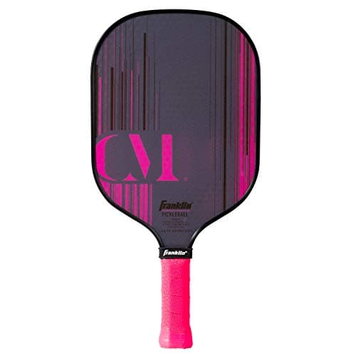 Franklin Sports Pro Pickleball Paddles - Christine McGrath Pro Player Tournament Pickleball Paddles - Polypropylene Paddle with Max Grit Surface - USA Pickleball (USAPA) Approved - 13mm + 16mm Cores