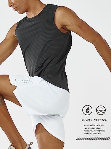 NORTHYARD Men's 5"/7"/10" Athletic Basketball Shorts Workout Gym Quick Dry Shorts Lightweight Mesh Running Shorts Tennis