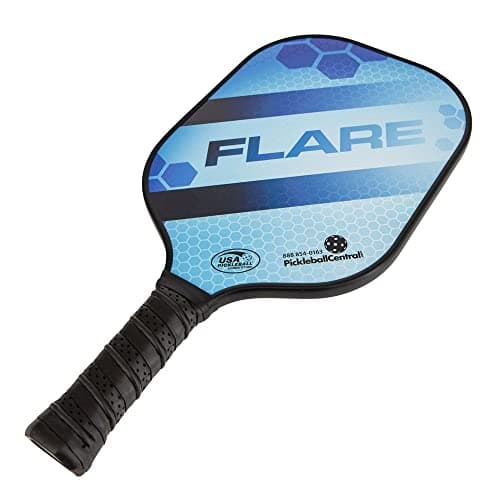 Rally Flare Graphite Pickleball Paddle – 2025 & Original Versions | Lightweight Design, Durable Polymer Core, Carbon or Graphite Face, USAPA Approved