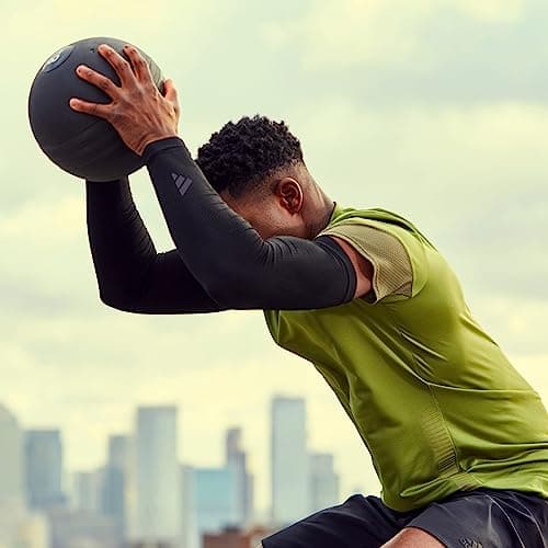adidas Compression Arm Sleeves, Lightweight, Temperature-Regulating Compression Sleeves