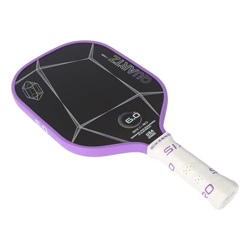 Quartz Pickleball Paddle - Affordable, Premium Construction, Raw Carbon