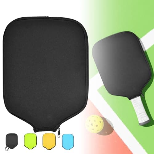 Pickleball Paddle Cover, Universal Case Size - 8.6 x 12.2 inches Racket Sleeve, Compatible with Most USAPA Standard and Elongated Pickball Paddles