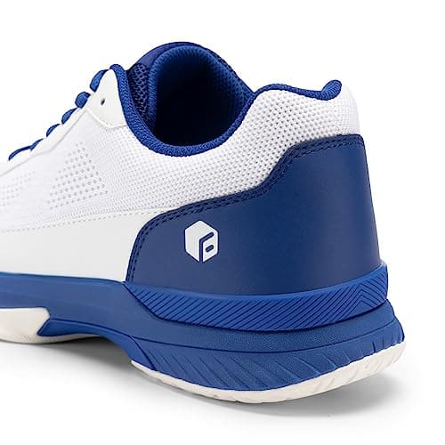 FitVille Wide Pickleball Shoes for Men Tennis Shoes Sneakers for All Court Racquetball Athletic Shoes for Racquet Sport | Arch Support & Wide Toe Box