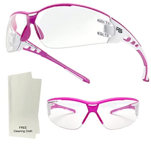 Super Flexible Lightweight Anti Fog Wrap-Around U6 Clear Shooting Safety Glasses with ANSI Z87.1 Scratch Resist