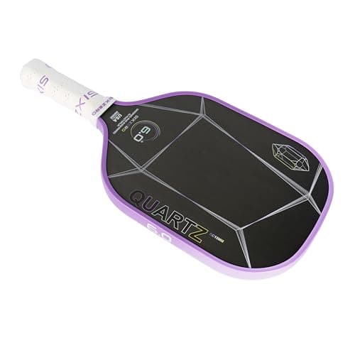 Quartz Pickleball Paddle - Affordable, Premium Construction, Raw Carbon