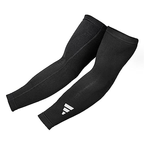 adidas Compression Arm Sleeves, Lightweight, Temperature-Regulating Compression Sleeves