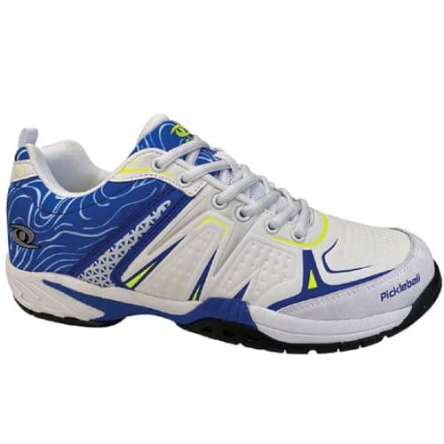 ACACIA DINKSHOT II Pickleball Shoes, White/Royal- Mens 7.5 /Womens 9.0