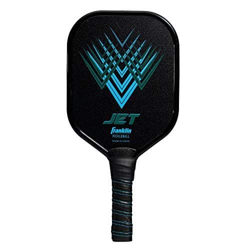 Franklin Sports Pickleball Paddle - Titus + Jet Aluminum Plated Paddles - USA Pickleball (USAPA) Approved Paddle