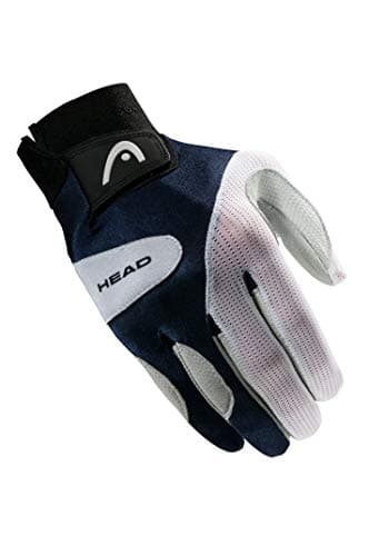 HEAD Leather Racquetball Glove - Renegade Extra Grip Breathable Mesh Glove - Large, Right Hand, Black