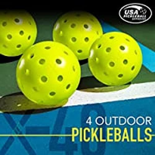 Franklin Sports Portable Outdoor Pickleball Net - Regulation Size 22' Foot Net with Travel Bag