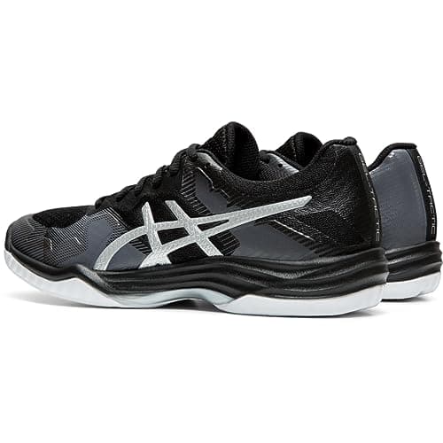 ASICS Women's Gel-Tactic 2 Volleyball Shoes, 11, Black/Silver