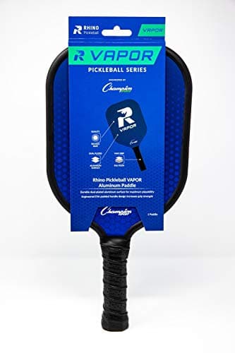 Champion Sports Rhino Pickleball Paddles: Indoor or Outdoor Pickleball Paddles in Wood, Aluminum, Fiberglass, Graphite – Multiple Styles