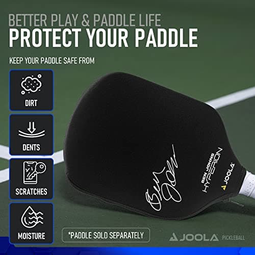 JOOLA Pickleball Paddle Cover - Neoprene Sleeve for JOOLA Paddles - Pickleball Accessory and Gift - Padded Foam Storage Case Protects Pickle Ball Rackets