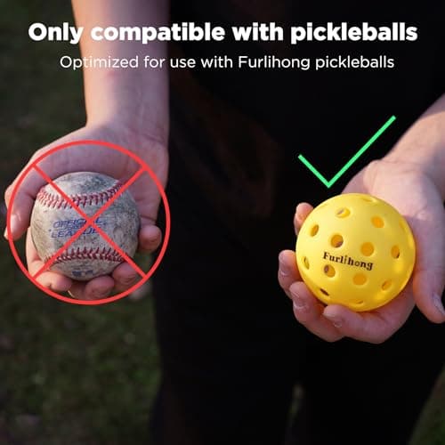 680PBH Pickleball Starter Kit, Including Launch Machine, Ball Recycling Net, Pickleball Paddle, 3 x Pickleballs and Carrying Bag