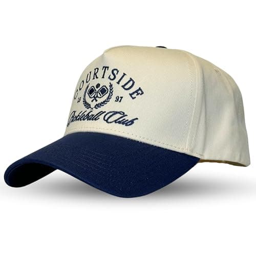 Vintage Sport Trucker Hat | Men & Women | Trendy Pickleball Golf Hats Men | American Cute Country Western | Cotton | Snapback