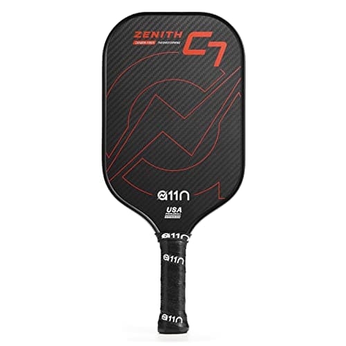 A11N Zenith Pickleball Paddle 16mm | T-700 Carbon Fiber with Foam Injected Walls | Enlarged Sweet Spot | Elongated or Wide Body Shape