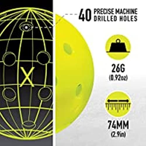 Franklin Sports Portable Outdoor Pickleball Net - Regulation Size 22' Foot Net with Travel Bag