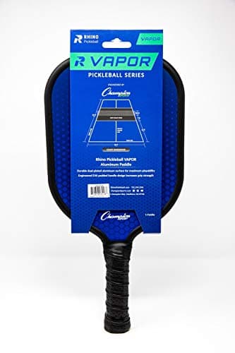 Champion Sports Rhino Pickleball Paddles: Indoor or Outdoor Pickleball Paddles in Wood, Aluminum, Fiberglass, Graphite – Multiple Styles