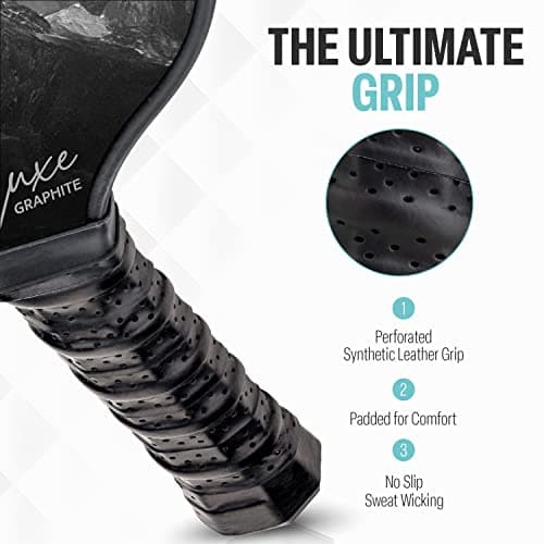 Carbon Fiber Pickleball Paddle - USAPA Approved - Lightweight Pickleball Racket - Enhanced Spin Texture – 16MM T700 Premium Graphite Pickleball Paddles - Cover Included