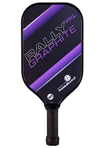 Rally PXL Graphite Pickleball Paddle | Polymer Composite Honeycomb Core, Graphite Carbon Face | Lightweight | USAPA Approved