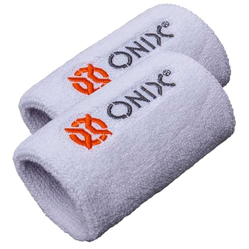 ONIX Sweat Absorption Pickleball Wristbands - Keep Sweat Away and Focus on Your Game Made from Quality Materials for Any Workout