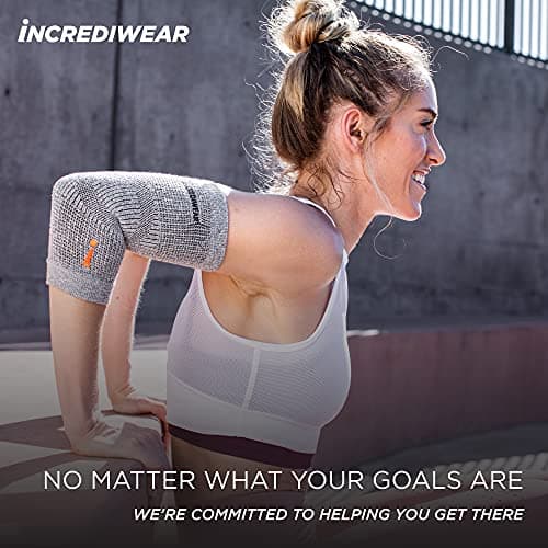 Incrediwear Elbow Sleeve – Elbow Brace for Elbow Support, Joint Pain Relief, Inflammation Relief, and Circulation, Tendonitis, Golf and Tennis Elbow Brace for Women and Men