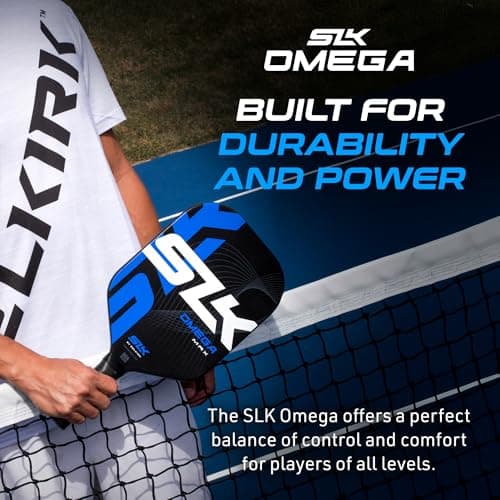 Selkirk Sport SLK Omega Pickleball Paddle | Carbon Fiber Pickleball Paddle | USAPA Approved