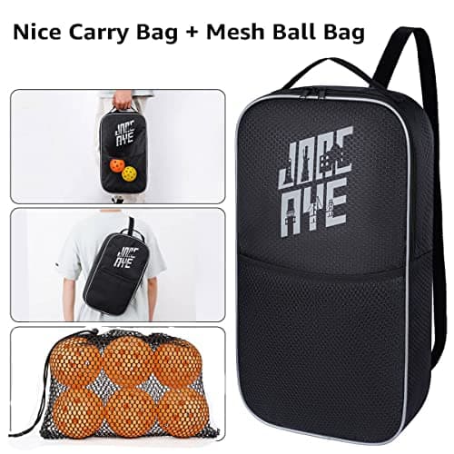 Pickleball-Paddles-Set of 4 or 2 Rackets by JoncAye, USAPA Approved Pickle-Ball Equipment with Balls, Bag, Accessories, Fiberglass Graphite Pickleball Racquet Set for Men, Women, Kids, Adults