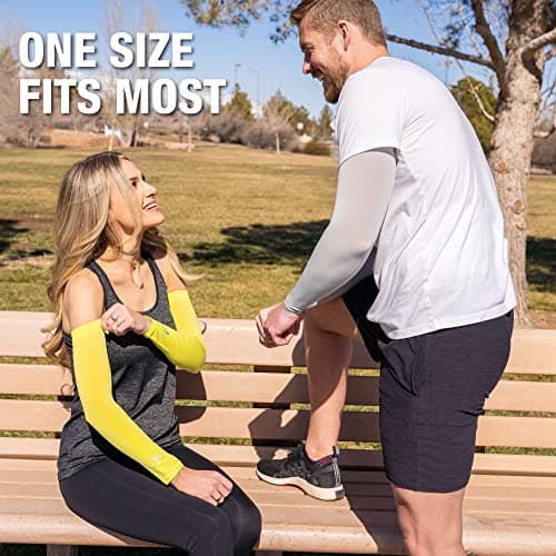 SportsTrail Cooling Arm Sleeves for Men & Women – Breathable, UV Sun Protection, Sports Arm Sleeves for Women, Men & Youth