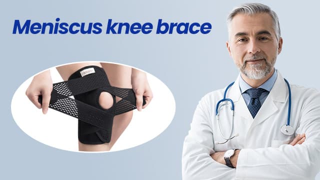 Galvaran Knee Brace with Side Stabilizers for Meniscal Tear Knee Pain ACL MCL Arthritis Injuries Recovery, Breathable Adjustable Knee Support for Men and Women