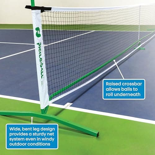 Pickleball 3.0 Tournament-Quality Net - Portable, Lightweight Steel Construction - Meets Tournament Regulation