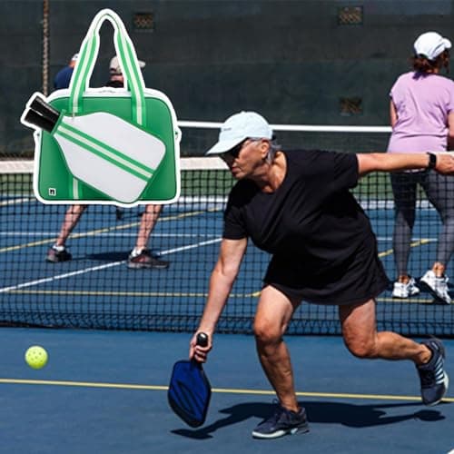 Pickleball Bag, Pickleball Bags for Women and Men，Pickleball Paddle Bag Large Capacity can Hand-Carried or Crossbody.