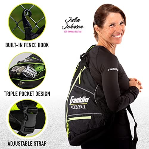 Franklin Sports Pickleball-x Elite Performance Sling Bag