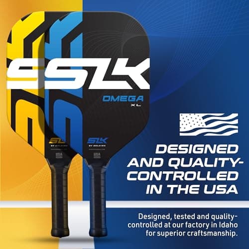 Selkirk Sport SLK Omega Pickleball Paddle | Carbon Fiber Pickleball Paddle | USAPA Approved