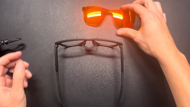 CRBN Drift Pickleball Glasses for Men & Women - Pickleball Eye Protection - Photochromic Lens Provides Sun & Impact Protection in All Conditions - Meets ANSI Z87.1 & Z80.3