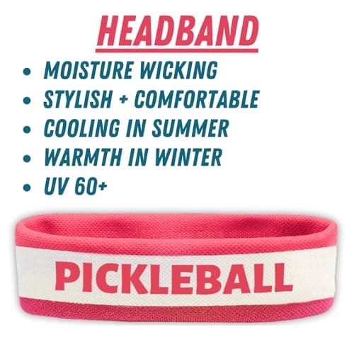Pickle Ball Sweatbands Headband Pickleball Players Lovers Gifts for Men Women Accessories Boys and Girls Teens