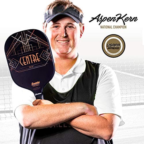 Franklin Sports Pro Pickleball Paddles - Pro Player Carbon Fiber Tournament Pickleball Paddles - USA Pickleball (USAPA) Approved - 13mm Core