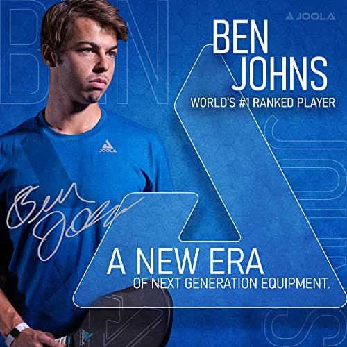 JOOLA Ben Johns Hyperion Pickleball Paddle - Carbon Surface & Sure-Grip Elongated Handle - Increased Power and Spin - Carbon Fiber Pickleball Paddle - Honeycomb Polypropylene Core - USAPA Approved