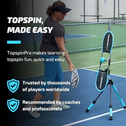 The TopspinPro for Pickleball - Training Aid, Learn Topspin in 2 Minutes a Day