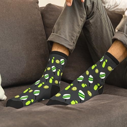 FOURSTUFF Hobby Socks for Ski, Cycling, Golf, Fishing, Soccer, Camping, Hunting, Hiking, Gaming, Book