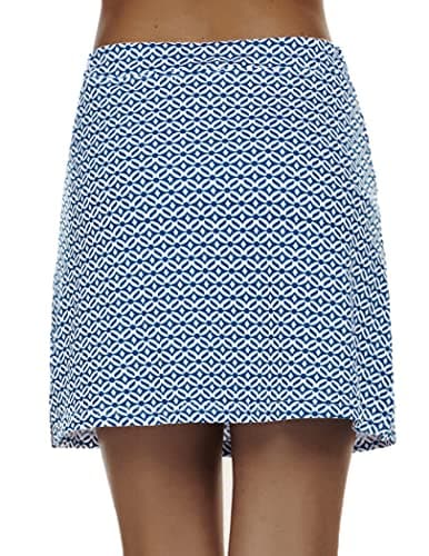 Ekouaer Women's Athletic Skorts Lightweight Golf Skirts Inner Shorts Pocket Tennis Workout Sports Pickleball Skort