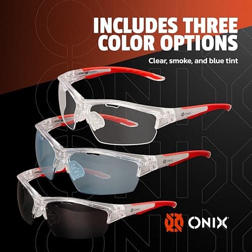 ONIX Pickleball Owl Protective Comfortable Secure Soft and NonSlip Eyewear Modern and Lightweight Design