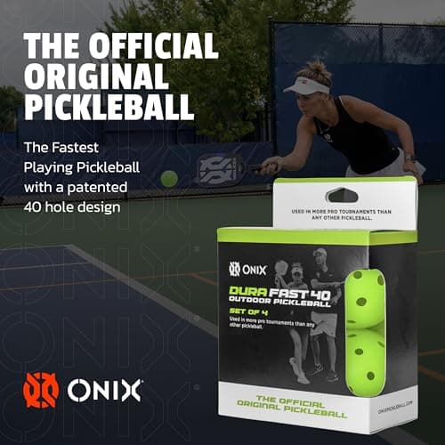 Onix Pickleball Outdoor Balls - Pure 2 and Dura 40