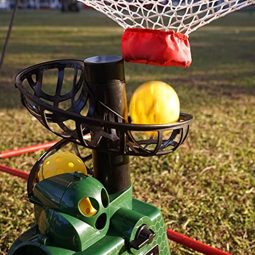 680PBH Pickleball Starter Kit, Including Launch Machine, Ball Recycling Net, Pickleball Paddle, 3 x Pickleballs and Carrying Bag