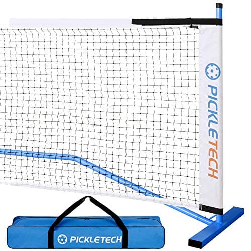 Portable Pickleball Net - 22 FT USAPA Regulation Size, Applies to Indoor & Outdoor & Driveway, Pickle Ball Net System with Carrying Bag