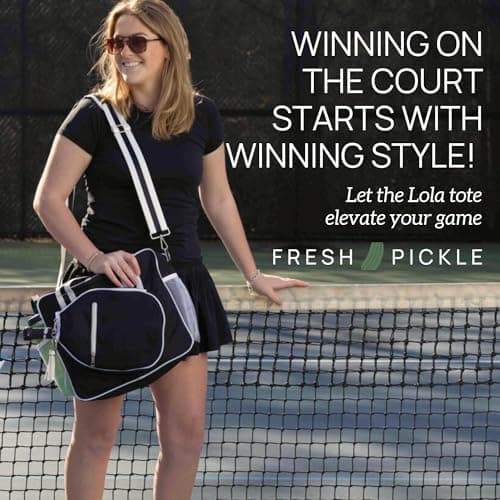 Lola Pickleball Tote - Designer Series Pickleball Bag for Women | Premium Pickleball Accessories for Women, Fashion-Forward Pickleball Bags, Chic and Durable Pickle Ball Bags