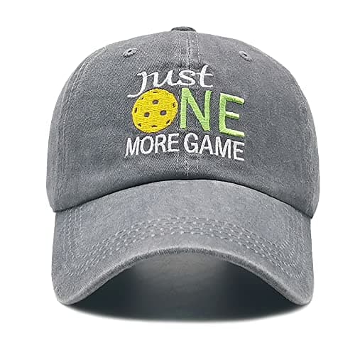 NVJUI JUFOPL Embroidered Pickleball Hat for Men Women, Funny Baseball Cap