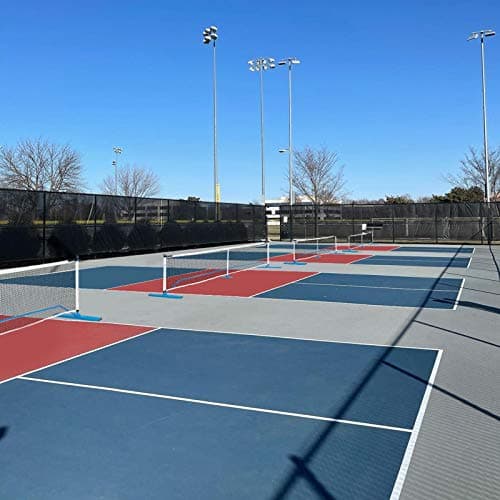 Portable Pickleball Net - 22 FT USAPA Regulation Size, Applies to Indoor & Outdoor & Driveway, Pickle Ball Net System with Carrying Bag